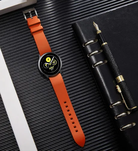 Miniatura 4 de BINLUN Correas de reloj de silicona de liberación rápida de caucho fluorado, correas de reloj de 0.748 in, 0.787 in, 0.827 in, 0.866 in y 0.945 in