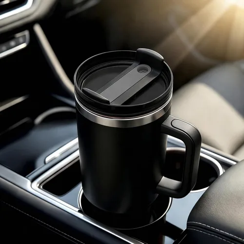 Miniatura 2 de Tapa de repuesto para vaso de 40 onzas compatible con Stanley Quencher, paquete de 2 fundas transparentes a prueba de derrames para accesorios