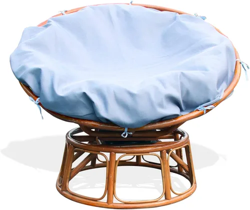 Miniatura 7 de Papasan - Funda de cojín para exteriores, resistente al agua, fácil de limpiar, fijada internamente, extraíble, con cremallera, funda de cojín