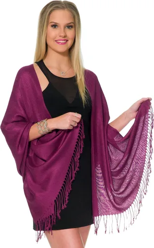 Miniatura 91 de Pashminas, chales y mantones para usar con vestidos de noche y en bodas, grandes y suaves