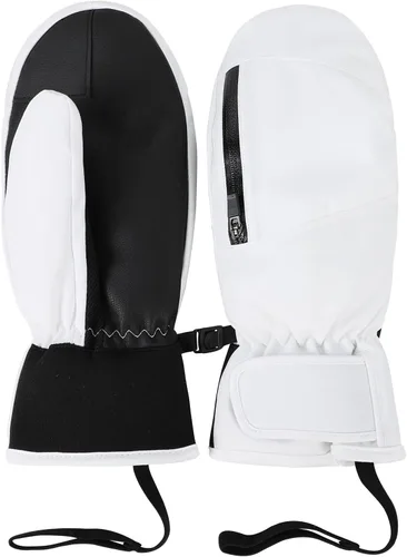 Miniatura 8 de American Trends Guantes de esquí para mujeres y hombres, impermeables, guantes de nieve de invierno, guantes de esquí para clima frío, snowboard