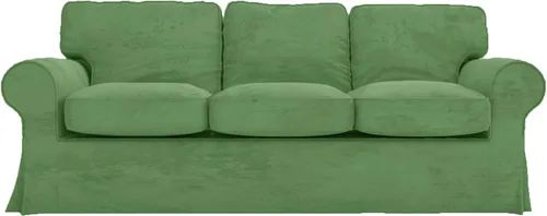 Miniatura 8 de Funda de sofá de algodón pesado UPPLAND (no EKTORP) para sofá Loveseat, reemplazo compatible con funda de sofá IKEA UPPLAND (Uppland Loveseat Azul)