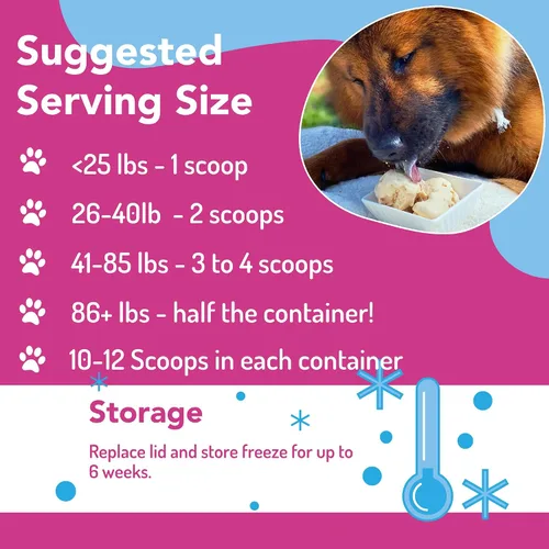 Miniatura 4 de Puppy Scoops Mezcla para helado, para perros: Mantequilla de maní. Añada agua y congélelo en casa.