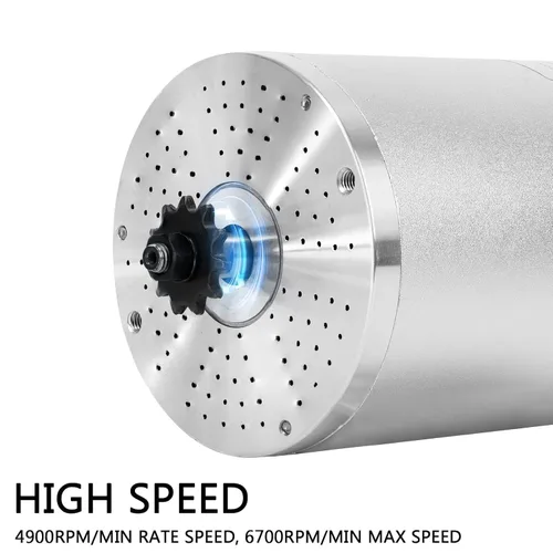 Miniatura 8 de Motor sin escobillas CC 3000W 72V Motor eléctrico de alta potencia Controlador sin escobillas 50A Motor de scooter Go Kart Kit de motor eléctrico