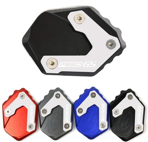 Miniatura 4 de KAnduo Para BMW para F850GS para F750GS para F 750 GS para F 850 GS 2016 2017 2018 2019 motocicleta CNC pie lateral placa de extensión soporte Azul