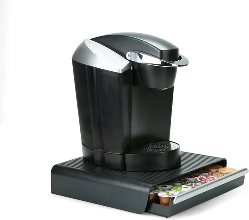 Miniatura 6 de Mind Reader "Hero único Serve monodosis de café cajón de almacenamiento, Holds 36 K-Cup, 42 CBTL/Verismo/ Dolce Gusto, Negro