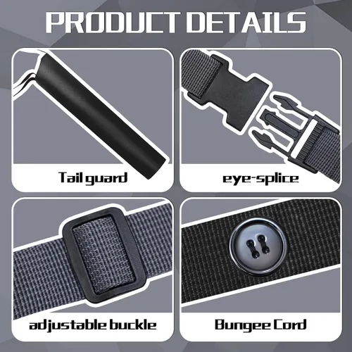 Miniatura 3 de 2 fundas protectoras de cola de perro para heridas, colas de perros curan manga, cuidado de heridas de perro para perros medianos y grandes