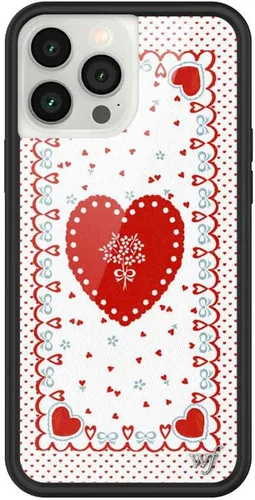 Miniatura 28 de Wildflower Fundas - Realización Par x Devon Lee Carlson, Compatible con Apple iPhone 13 Pro Max Rojo, Ranas, Colaboración - Protector de Par