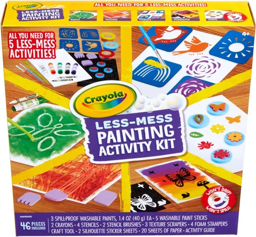 Miniatura 2 de Crayola Kit de actividad de pintura con menos desorden