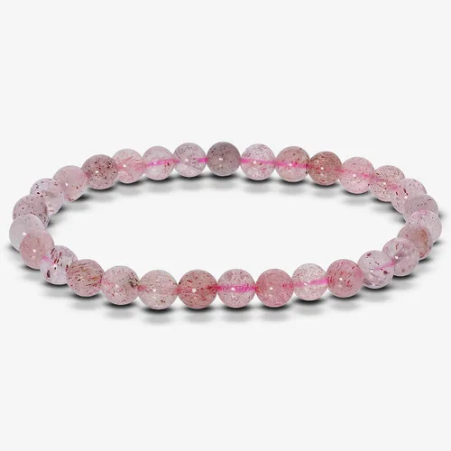 Miniatura 605 de Gem Avenue Handmade Round Bead Stretch Bracelet Unisex Natural Stone Beaded Jewelry for Men & Women, Elastic Wristband for Daily Wear