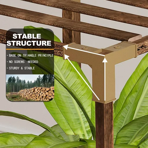 Miniatura 4 de HOMKIRT Soporte para plantas con luz de crecimiento, estante iluminado para plantas de interior para múltiples plantas, estante alto de madera