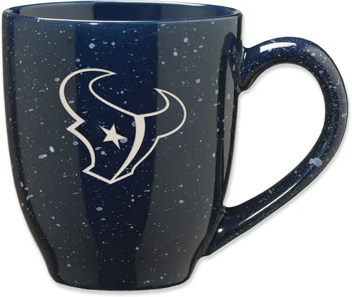 Miniatura 63 de Rico Industries - Taza de café de cerámica con grabado láser de color del equipo de fútbol de la NFL, 16 oz
