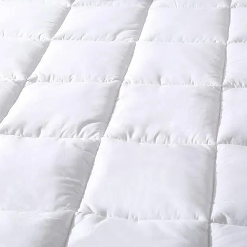 Miniatura 4 de Classic Brands Defend-A-Bed Ultimate Alternative - Protector de colchón acolchado de plumón, tamaño Queen