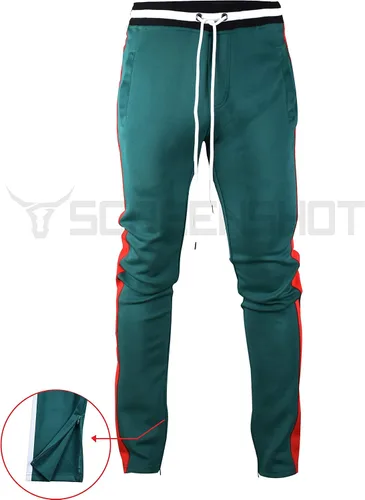 Miniatura 5 de SCREENSHOT - Pantalones deportivos para hombre, estilo hip hop, de alta calidad, ajustados, cómodos, atléticos, para entrenamiento, moda urbana