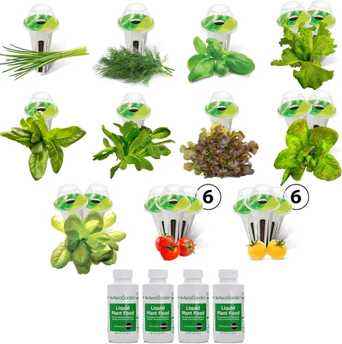 Miniatura 8 de Miracle-Gro AeroGarden - Kit de semilla autóctonas en vainas de ensalada