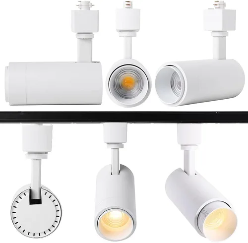 Miniatura 3 de Cabezales de iluminación LED H de 15 W, cabezal de luz de pista de enfoque para obras de arte de acento, luz de pista lineal tipo H -4000 K luz