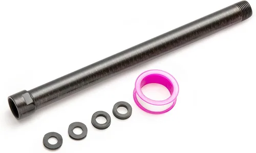 Miniatura 15 de OFFO Brazo de extensión de cabezal de ducha, extensión de brazo de ducha, extensor de cabezal de ducha hecho de acero inoxidable 304, extensión