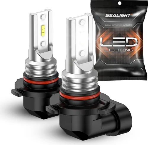 Miniatura 11 de SEALIGHT Compatible con Ford F250 F350 F450 F550 XL XLT Super Duty 2023-2025 Kit de bombillas antiniebla de haz alto/bajo, 92000 lúmenes, 800%