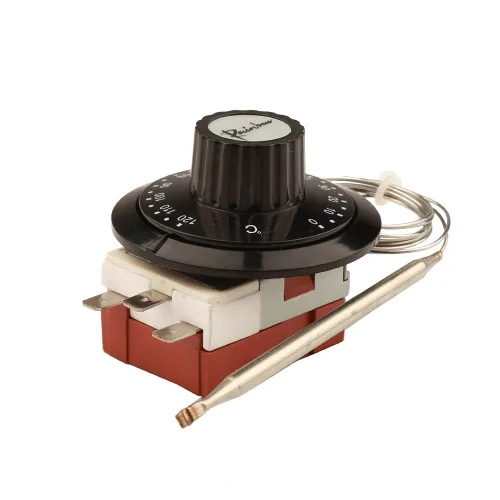 Miniatura 2 de TS-120SB Corea Termóstato Capilar Arco Iris 32.0-248.0 °F Interruptor de temple ajustable Controlador de temperatura NC de 3 pines