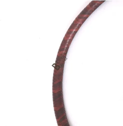 Miniatura 6 de Bull Whip de 06 a 16 pies 12 hebras de cuero de vaca ecuestre Bullwhip vientre de cuero y refuerzo de cuero en el interior, estilo Indiana Jones