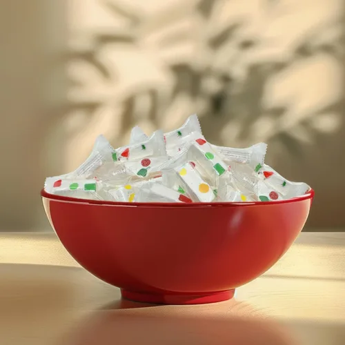 Miniatura 6 de Caramelos de Nuez de Jujube Paquete de 11 onzas, 30 unidades Delicia clásica con trozos de gelatina de frutas Envueltos individualmente