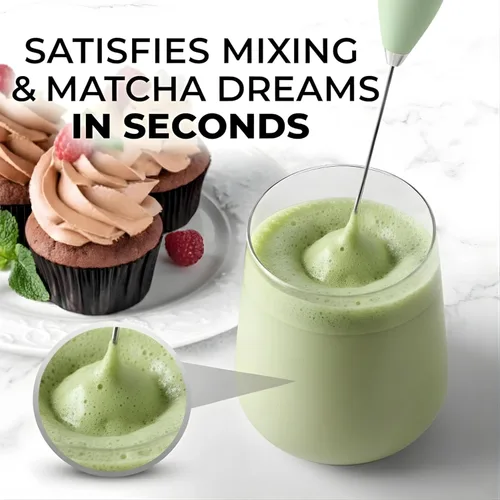 Miniatura 5 de Juego de batidor Matcha con tazón Matcha - Juego de Matcha incluye espumador eléctrico, batidor de bambú, cuchara Matcha, soporte de bambú, colador