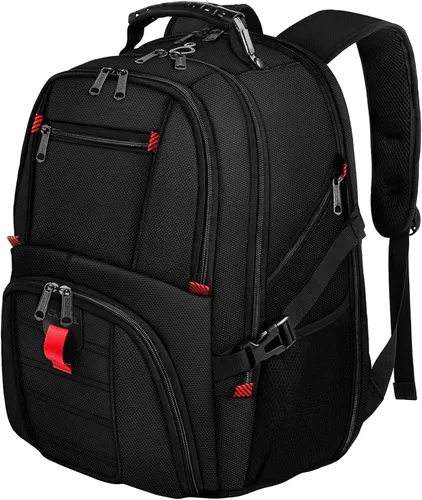 Miniatura 14 de YOREPEK - Mochila de viaje extra grande de 13.2 galones para laptop, resistente al agua, aprobada por aerolíneas, puerto de carga USB, para laptops