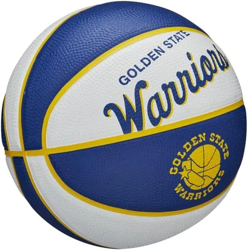 Miniatura 2 de Wilson NBA Team Retro Mini Balones de Baloncesto - Tamaño Mini - 3" Golden State Warriors