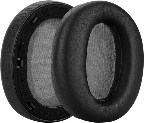 Miniatura 2 de Geekria Almohadillas de repuesto para auriculares Edifier W820NB, piezas de reparación (negro)