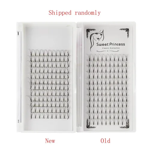 Miniatura 2 de 120 extensiones de pestañas postizas de 0.07 a 0.71 pulgadas para elegir abanicos de volumen 7D, grosor de 0.003 in, rizo D, injerto natural
