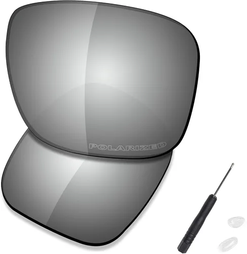 Miniatura 19 de SAUCER Premium Replacement Lenses & H20 Screwdriver & Nose Pieces for Oakley Holbrook Metal OO4123 UV400 Protection