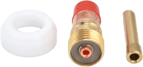 Miniatura 4 de Oumefar Kit de accesorios de soldadura de 7 piezas, boquilla de cerámica, junta de copa de lente de gas para WP17/18/26, tazas de soldadura