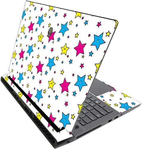 Miniatura 693 de MightySkins - Skin brillante con purpurina para Alienware M17 R3 (2020) y M17 R4 (2021) - Diversión de los años 90 Acabado duradero con purpurina