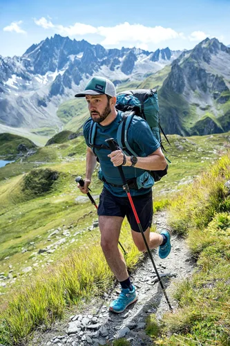 Miniatura 8 de MSR DynaLock Ascent Bastones de Trekking Plegables de Carbono para Backcountry