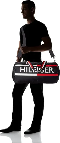 Miniatura 6 de Tommy Hilfiger Bolsa de lona Devon para hombre, Sky Captain, OS, Capitán del cielo, Tommy Hilfiger Bolso de lona Devon para hombre