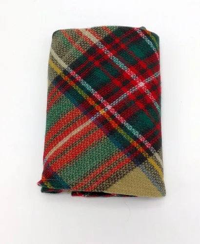 Miniatura 5 de Wander Agio - Bufanda envolvente con diseño a cuadros o triangular para mujer, para el invierno, cálida y larga, de punto, tacto de cachemira, chal