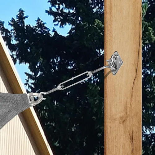 Miniatura 6 de ECOOPTS Kit de accesorios para toldo con tensores de 6 pulgadas para instalación de toldo rectangular