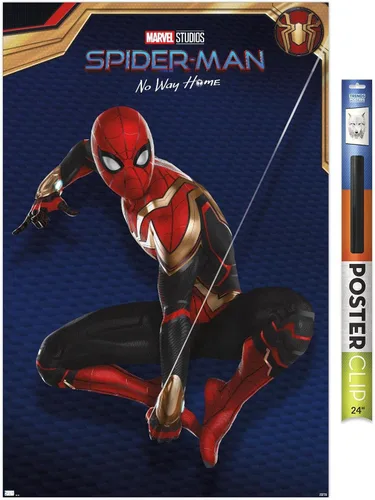 Miniatura 18 de Trends International Marvel Spider-Man: No Way Home - Póster de pared para disfraz rojo, 22.4 pulgadas de largo x 14.7 W, paquete de póster