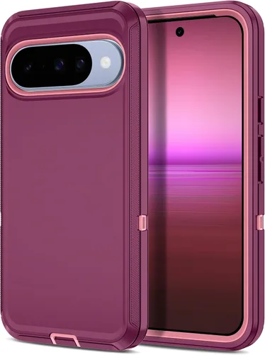 Miniatura 16 de I-HONVA Funda para Google Pixel 7 a Prueba de Golpes/Polvo/Caídas de 3 Capas con Protección Completa del Cuerpo [Sin Protector de Pantalla] Funda