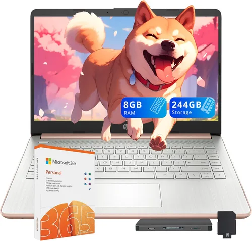 Miniatura 10 de 2022 HP 14" FHD IPS Laptop, Windows 11, procesador Ryzen 3 hasta 3.35GHz, 4GB de RAM, SSD de 128GB, WiFi súper rápido, HDMI, Dale Silver