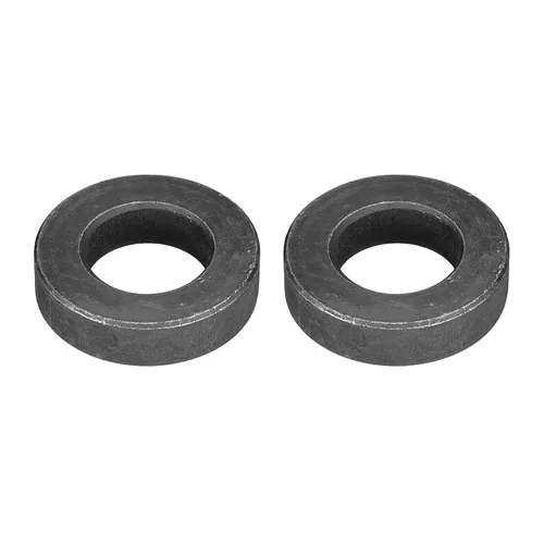 Miniatura 36 de Uxcell Arandela plana de acero al carbono para pernos M8, 10 piezas M8 x 16 x 1.5mm, aleación de acero negro oxidado de grado 8.8, sujetadores
