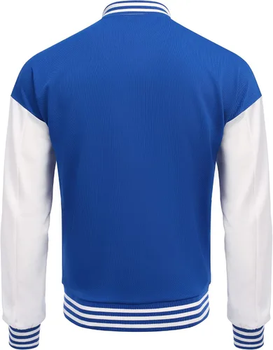 Miniatura 5 de COOFANDY Chaqueta Varsity para hombre ajuste regular casual letterman béisbol chaquetas de bomber