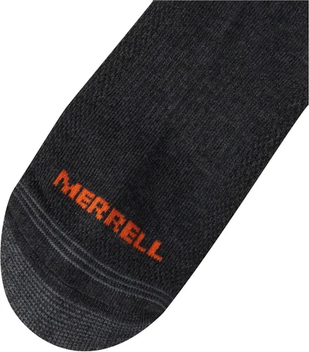 Miniatura 2 de Merrell Men's and Women's Recycled Everyday Half Cushion Socks-3 Pair Pack-Repreve Hiking Arch Support and Breathable Mesh
