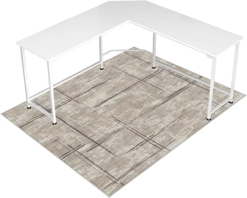 Miniatura 31 de Tapete para silla de oficina para suelo de madera dura y azulejos, 36" x 48" tapete resistente para silla de escritorio para suelos duros, alfombra
