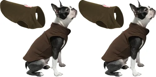 Miniatura 18 de Gooby Chaleco de Forro Polar Suéter para Perro - Azul, X-Large - Chaqueta Pullover Cálida de Forro Polar con Anilla en O para Correa para Perros