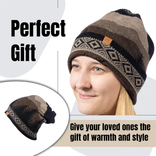 Miniatura 8 de Gorro de punto 100% alpaca bebé, polaina para el cuello, bufanda