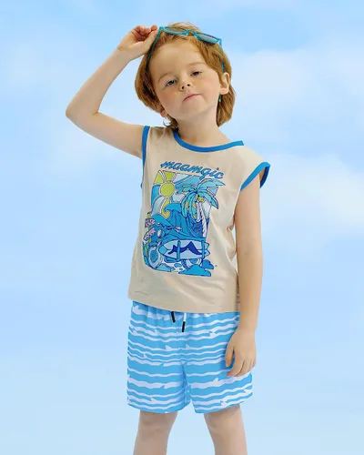 Miniatura 32 de maamgic Traje de baño para niños con forro de compresión elástico para niño