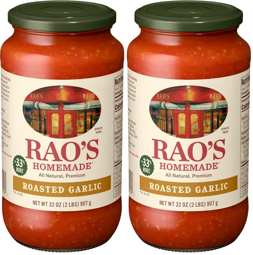 Miniatura 7 de Rao's Homemade Salsa de tomate, Tomate y Albahaca, 24 onzas, salsa versátil para pasta, bajo en carbohidratos, totalmente natural, calidad premium