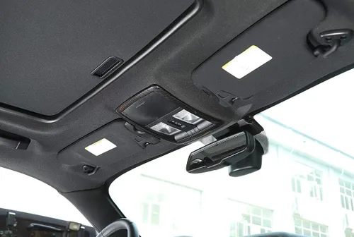 Miniatura 3 de GZXinWei Cubierta de luz de lectura delantera de fibra de carbono para Dodge Challenger 2010-2023 Trim Frame Accesorios interiores