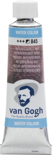 Miniatura 6 de Van Gogh Pintura de acuarela, tubo de 0.3 fl oz, rosa de quinacridona 366 Quinacridone Rose